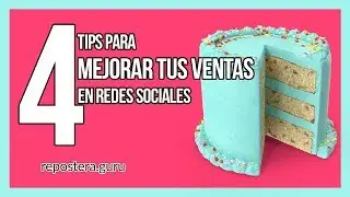MEJORA LAS VENTAS de tu PASTELERÍA en redes sociales 🚀 4 Tips que [FUNCIONAN]