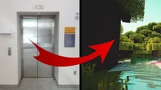 Easiest ELEVATOR to build in MINECRAFT