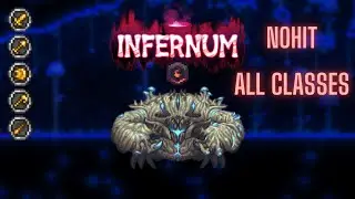 Terraria Calamity: Crabulon Infernum Mode No Hit All Classes