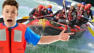 Crazy RIVER RAFTING Adventure!