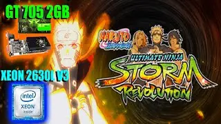 NARUTO SHIPPUDEN Ultimate Ninja STORM Revolution Teste com a GT 705 2gb Revenger / Xeon 2630L v3