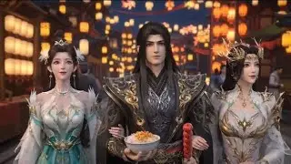 BTTH : Queen Medusa Xuner and Xiao Yan with his two wife 🥰 | Battle though the heavan 