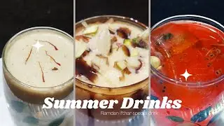 Summer Drinks Part-2 | Ramdan special | Ifthar Special Drinks #summermilkshake @4mworldvlog