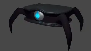 Фантастический краб 3D-модель
