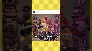 Remember FNAF's Official Video Game Crossovers? #shorts #fnaf