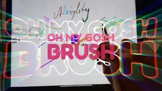 GreasePencil for iPad? Oh My GOSH Brush - Announcement Trailer