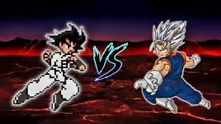 DOCTOR GOKU V4 OP VS VEGITO V3 OP (ALL FROM) in Jump Force Mugen