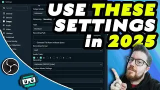 BEST OBS Studio / Streamlabs Settings for RECORDING and STREAMING in 2025