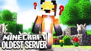 I FOUND THE OLDEST MINECRAFT SERVER THAT EXISTS