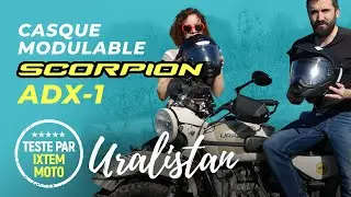 Casque modulable Scorpion ADX-1 testé par Uralistan