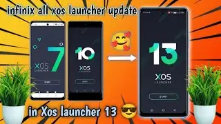 infinix xos launcher 13+ update| how to upgrade infinix os system 🔥| 😄
