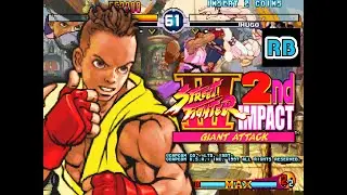 1997 [60fps] Street Fighter III 2nd Impact (USA) Sean ALL