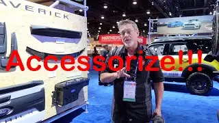 SEMA 2021 FORD Motor Company Official Truck Accessories On Display At Booth In Las Vegas