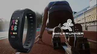 SmileRunner - Best Affordable GPS Sports Wristband | GPS, Heartrate Monitor, waterproof Wrist Band