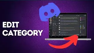 How to edit categories on Discord?