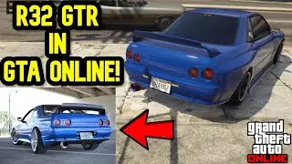 BUILDING THE NISSAN R32 GTR IN GTA 5 ONLINE! (R32 Customisation)