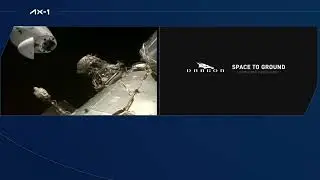 Expedition 67 Axiom Mission 1 Docks to the Space Station