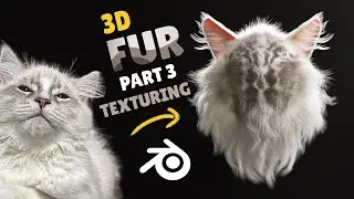 Create Any Fur in Blender! Part 3: Texturing