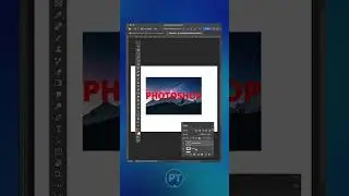 How to Mask Image Inside of Text in Photoshop
