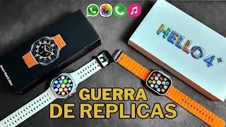 Hello Watch 4 Plus vs Galaxy Watch Ultra Replica 2024 ¿Cuál es el MEJOR Smartwatch?