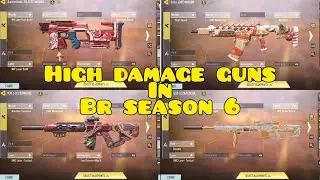 META GUNS IN BATTLE ROYLE SEASON 6 COD MOBILE | BloodyBen
