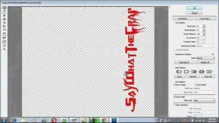How to make liquify text in photoshop cs5