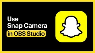 How to Use Snap Camera in OBS Studio | Use Face Filters for OBS
