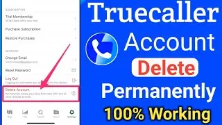 How to delete truecaller account permanently 2024 | Truecaller account permanently delete kaise kare