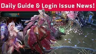 Daily Guide and Log-In issues Fixed Now- Legacy Of Discord - Apollyon
