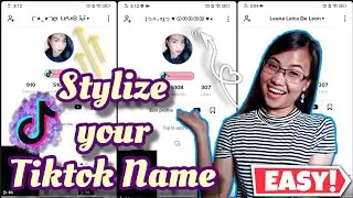 How to Change Tiktok Name Font Style | Stylize Your Name on Tiktok