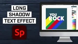 Create Long Shadow Text Effect - Adobe Spark