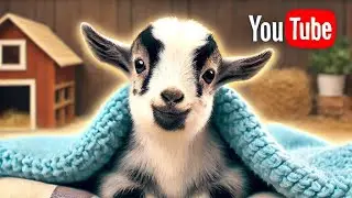 How to properly put BABY GOATS to bed! This is NOT my wife & some fence stuff 🤣| show how did it go?