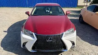 Gs350 установка бампера рест