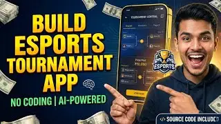 🔥 No Coding Se Tournament App Ka Complete Setup Kaise Kare? | AI Se Esports App Live Deploy