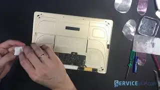 Замена клавиатуры и аккумулятора macbook 12 a1534/ battery keyboard repair macbook 12 a1534