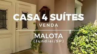CASA (04 SUÍTES) COM AMPLA ESTRUTURA DE LAZER- MALOTA (JUNDIAÍ/SP)
