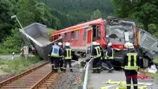 Serious train accident in Saßmannshausen - Bad Laasphe - 32 injured