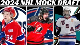 2024 NHL Draft Lottery Simulation + 2024 NHL Mock Draft