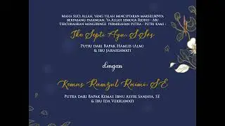 Undangan Pernikahan Digital Ike & Ramzul || Boyzone - Every Day I Love You
