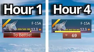 THIS IS HOW YOU GET THE F15 IN 4 HOURS?! | War thunder