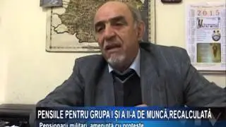 Pensiile grupa I si II-a de munca,  recalculate