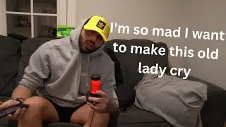 Zherka Reacts To Old Lady On Adin's Stream