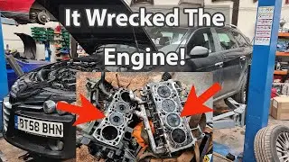 What damage does a swirl flap cause when it comes off.