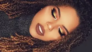 ♔ New Year's Eve Party Makeup Tutorial ♔ | Brown Lips & Smokey Eyes Colourpop - Telepathy & Midnight