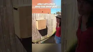 My found disc drop box idea.Keeps discs safe from fire, shit, litter, trash, rain, snow. #discgolf