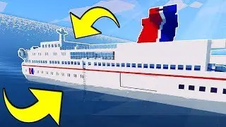 МЕНЯ ЗАПЕРЛИ В ТРЮМЕ! ЦУНАМИ ЗАТОПИЛО НАШ КОРАБЛЬ В STORMWORKS | ЭКСПЕРИМЕНТЫ В STORMWORKS