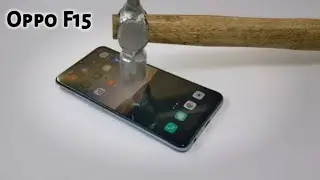 Oppo F15 Screen Scratch Test | Gorrilla Glass Test |