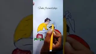 Always Keep Distance From FAKE FRIENDSHIP / #art #shorts