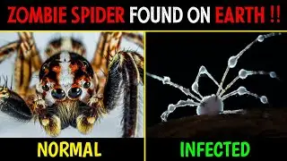 Fungus Can Change A Normal Spider Into Zombie Spider 😱 | Facts In Words