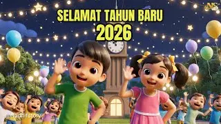 Happy New Year 2026 - Indonesian Children's Song | Official Music Video